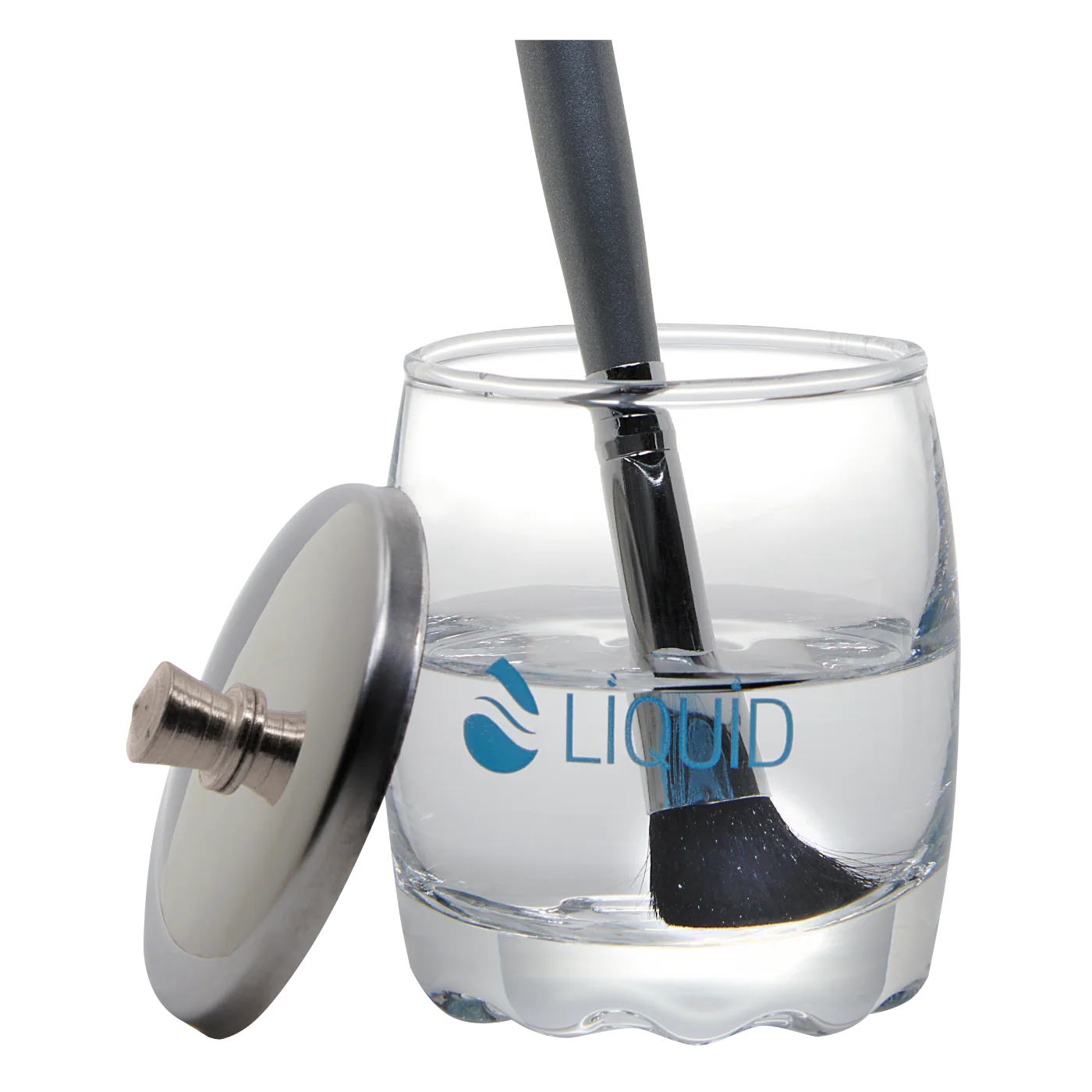 Liquid Glass Jar with Stainless Steel Lid, 60 mL DL-C591 - Image 3
