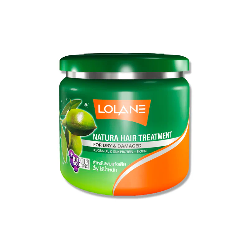 Lolane Natura Hair Treatment for Dry & Damaged Hair 500 g