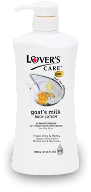 Lover's Care Goat's Milk Body Lotion Royal Jelly & Honey 27.05 oz / 800 mL #262us - Image 2