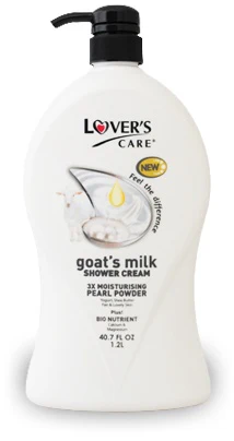 Lover's Care Goat's Milk Shower Cream Pearl Powder 1200 mL. 40.7 oz 230US - Image 3