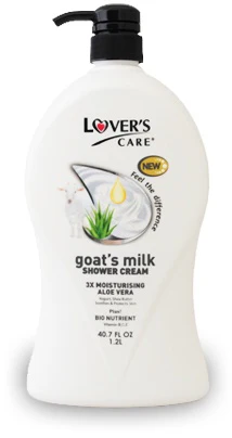 Lover's Care Goat's Milk Shower Cream Aloe Vera 1200 mL. 40.7 oz  #231US - Image 3