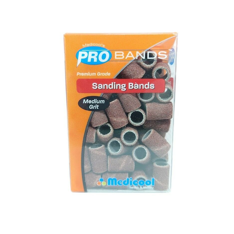 Medicool Pro Bands Acrylic/ Gel Sanding Band [Fine/Medium/Coarse] R/W *Pick Any* - Image 5