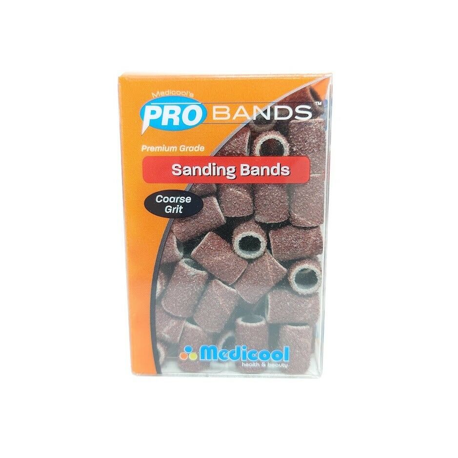 Medicool Pro Bands Acrylic/ Gel Sanding Band [Fine/Medium/Coarse] R/W *Pick Any* - Image 6