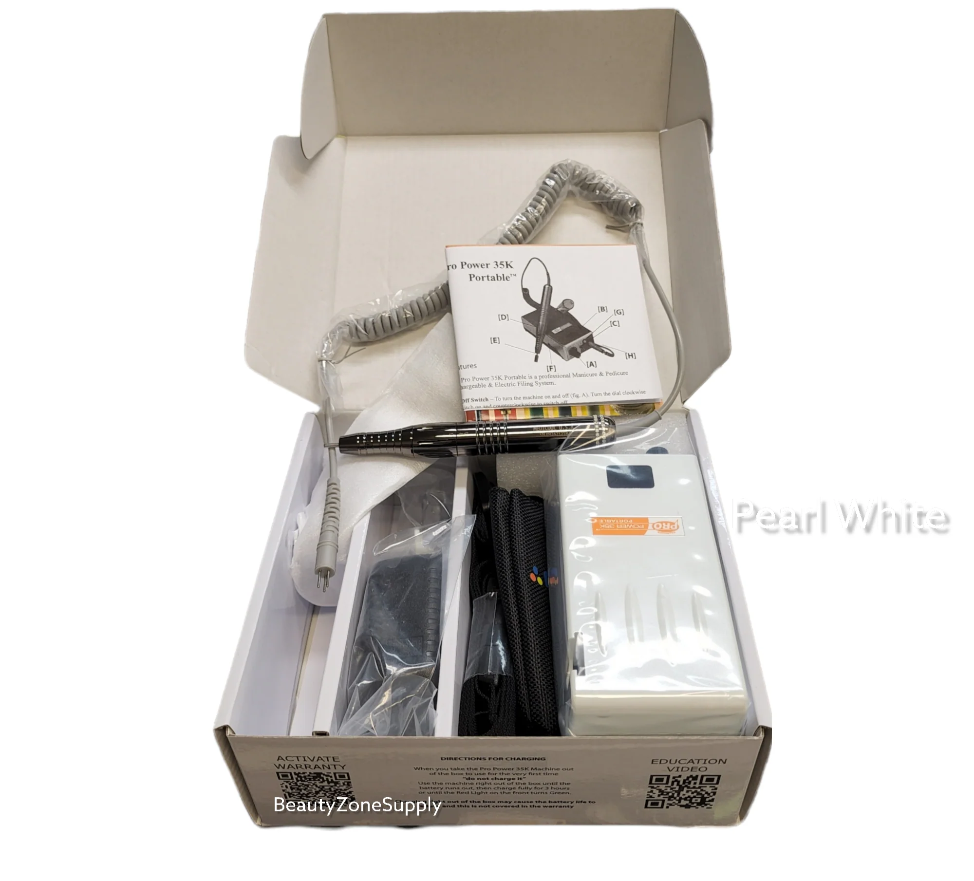 Medicool PRO Power 35K Rechargeable Pearl White Color - Image 2