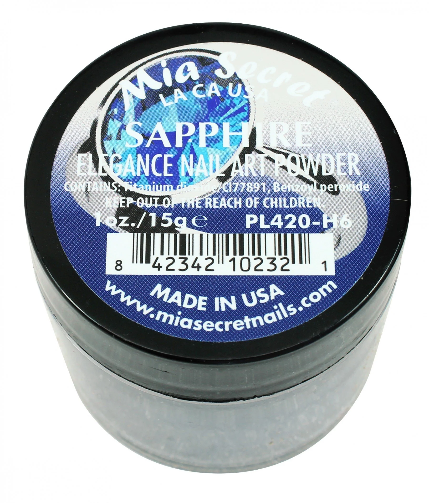 Mia Secret - Sapphire Elegance Acrylic Powder 1 oz - #PL420-H6 - Image 2