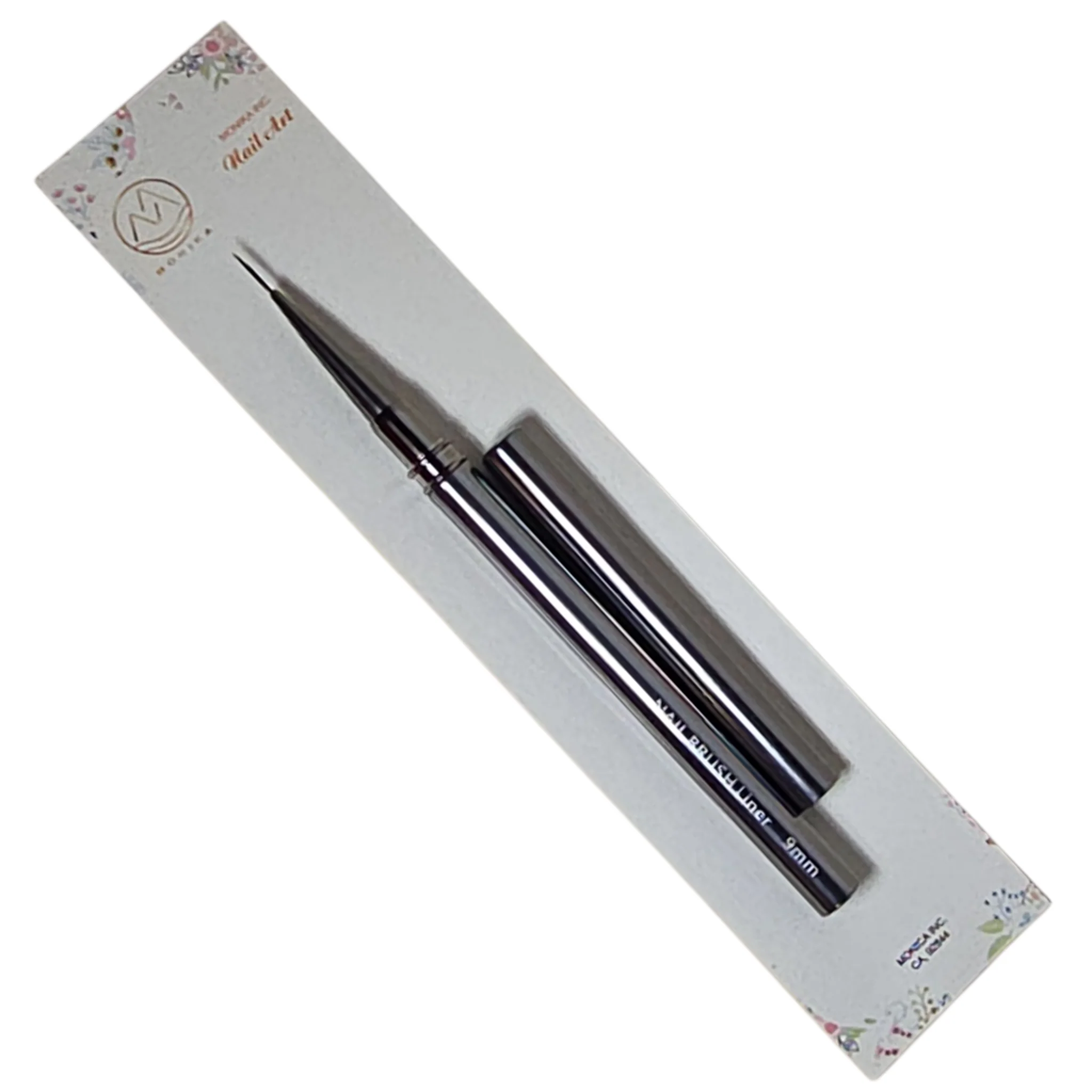 Monika Detail Nail Art Brush Liner Metallic handle - Image 2