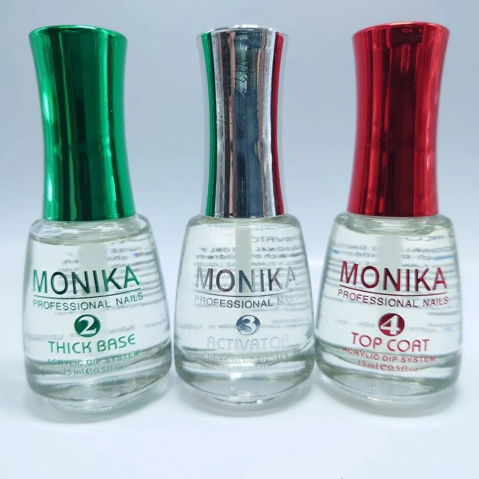 Monika Dipping Essential Liquid [Base/Activator/Top] 0.5 Fl Oz **Pick Any** - Image 6