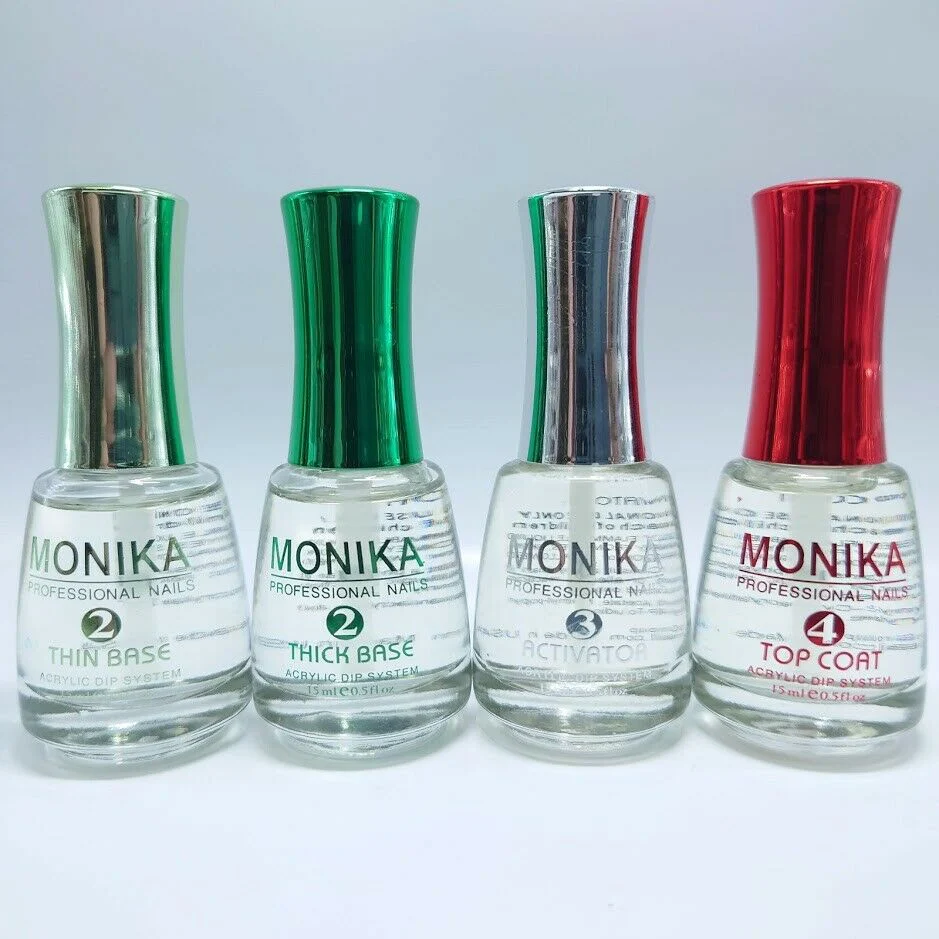 Monika Dipping Essential Liquid [Base/Activator/Top] 0.5 Fl Oz **Pick Any** - Image 7