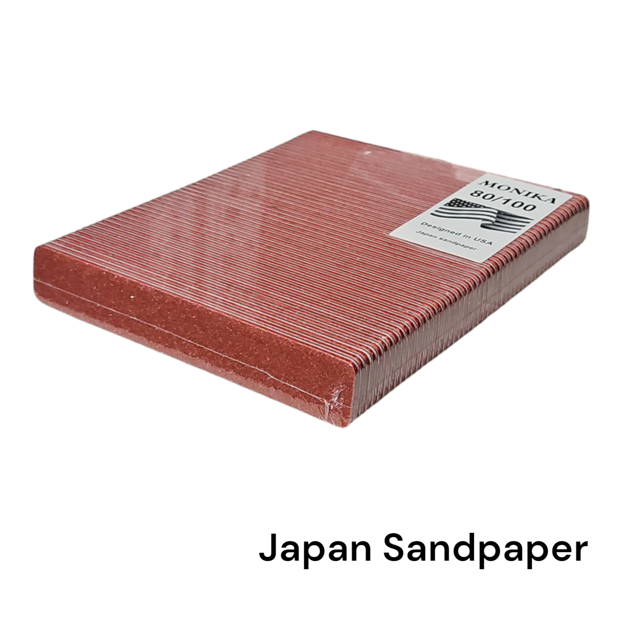 Monika Nail File Jumbo 80/100 Mylar 50 pc #MF21