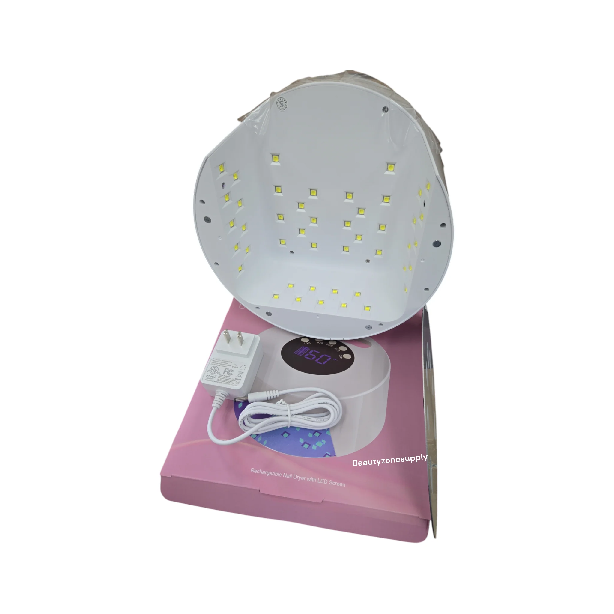 Monika nail Lamp cordless Round White ML03 - Image 3
