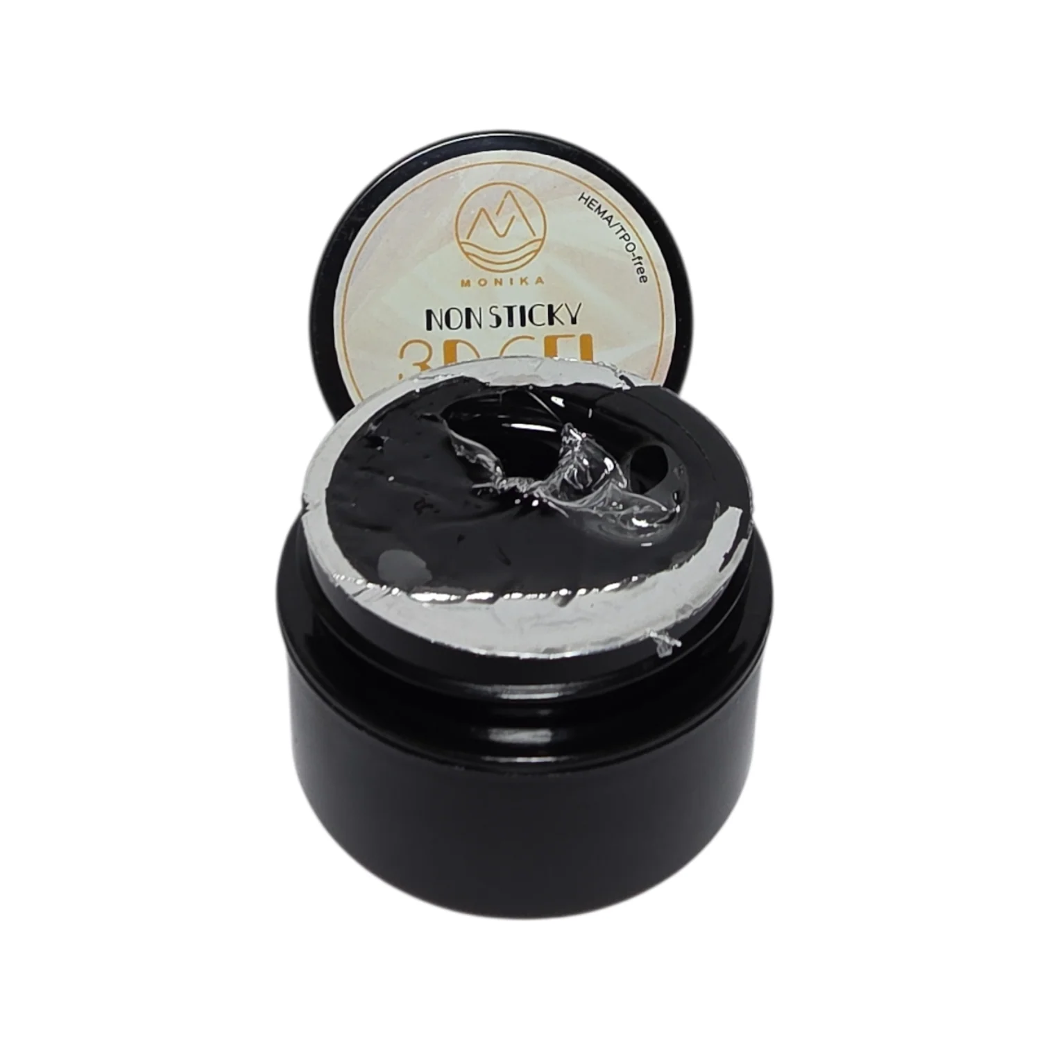 Monika Non Stick 3D Molding Gel UV/LED Clear 15 mL 0.5 fl oz - Image 2