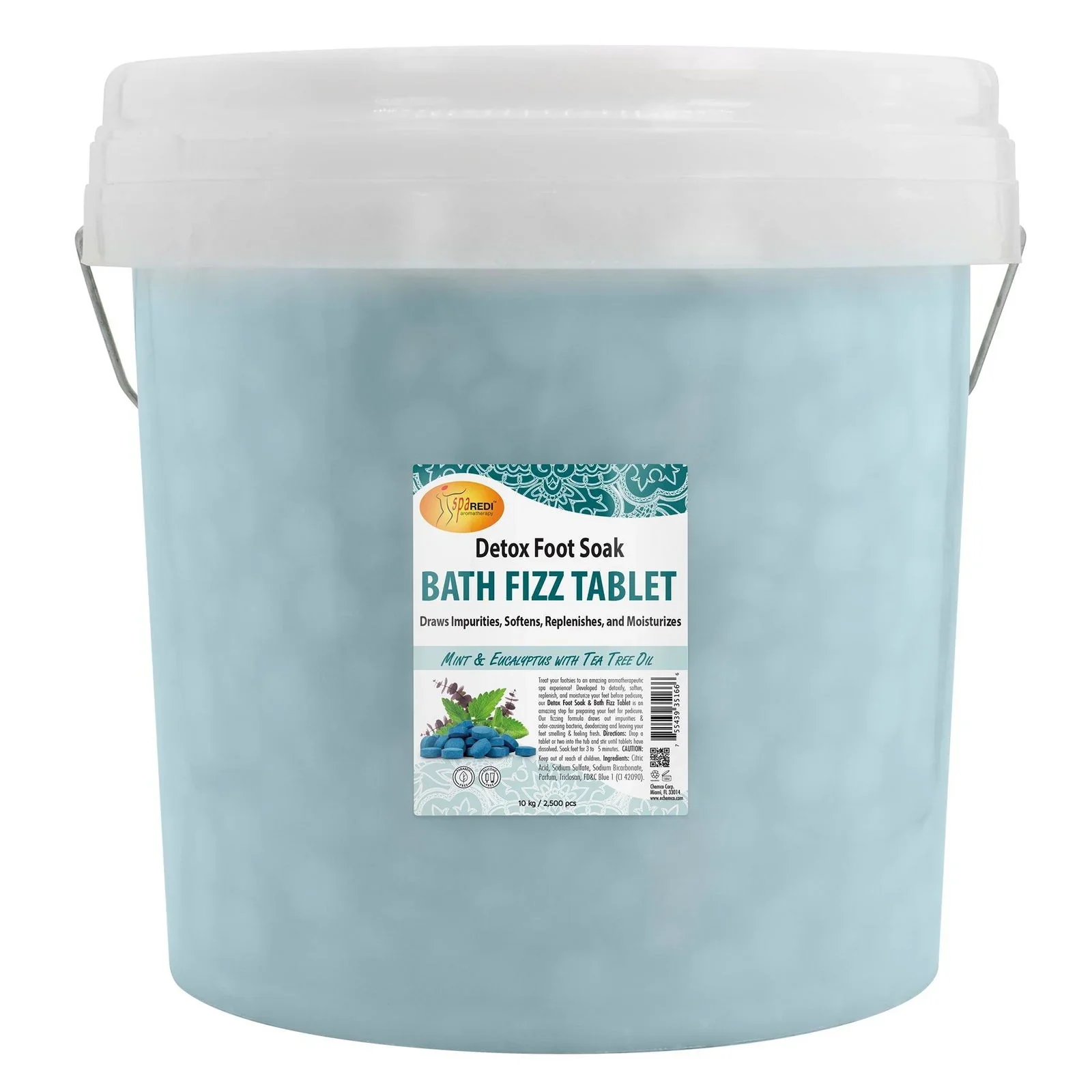 Monika Pro Pedi Spa Anti-Bacterial Bath Fizz 2500 Tablets - Image 7