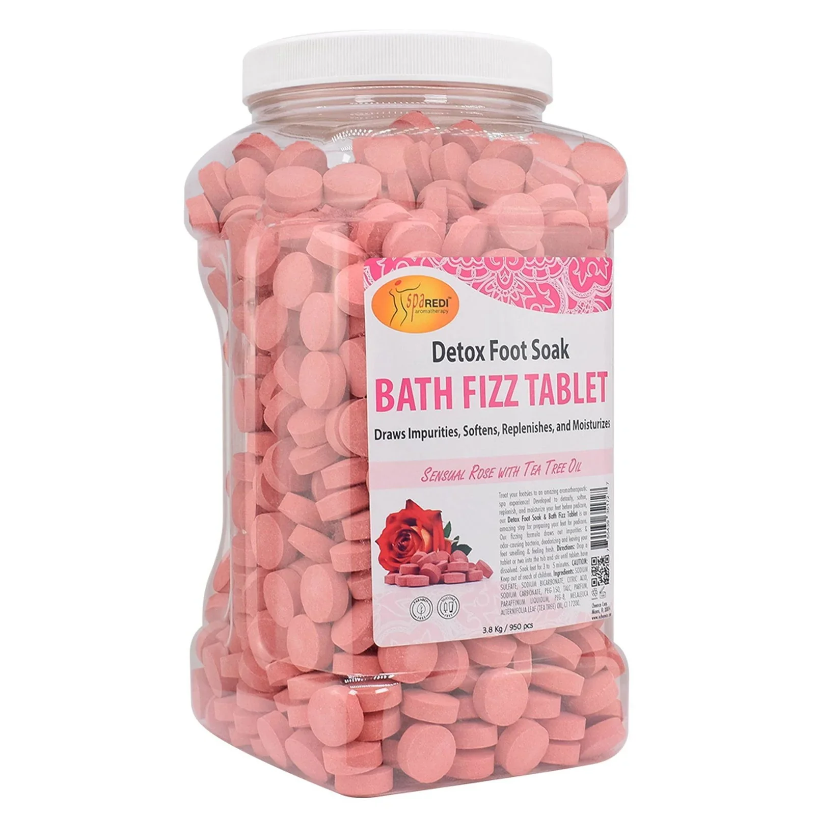 Monika Pro Pedi Spa Anti-Bacterial Bath Fizz 950 Tablets - Image 4