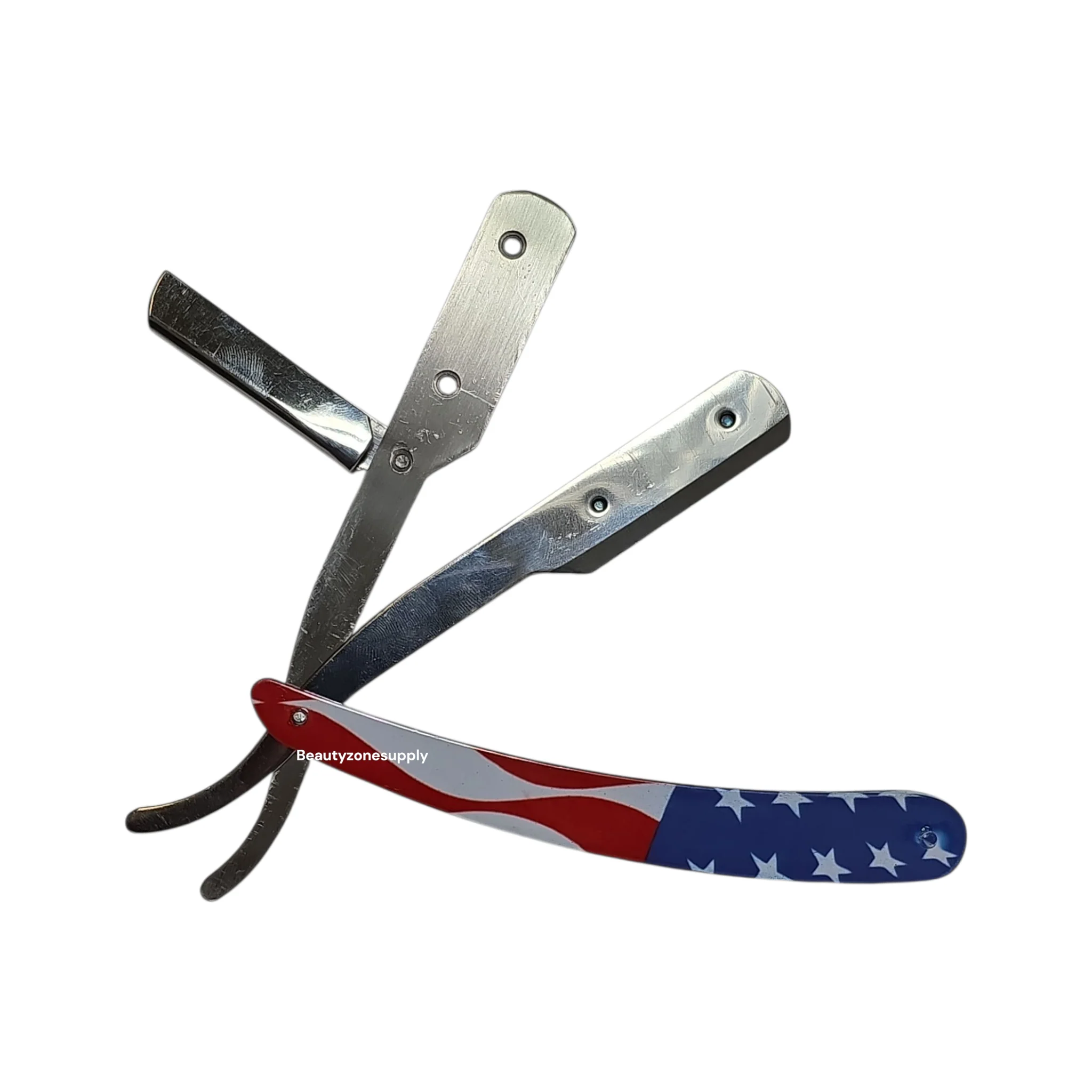 Monika Straight Edge Razor Detailing Razor American Flag - Image 2