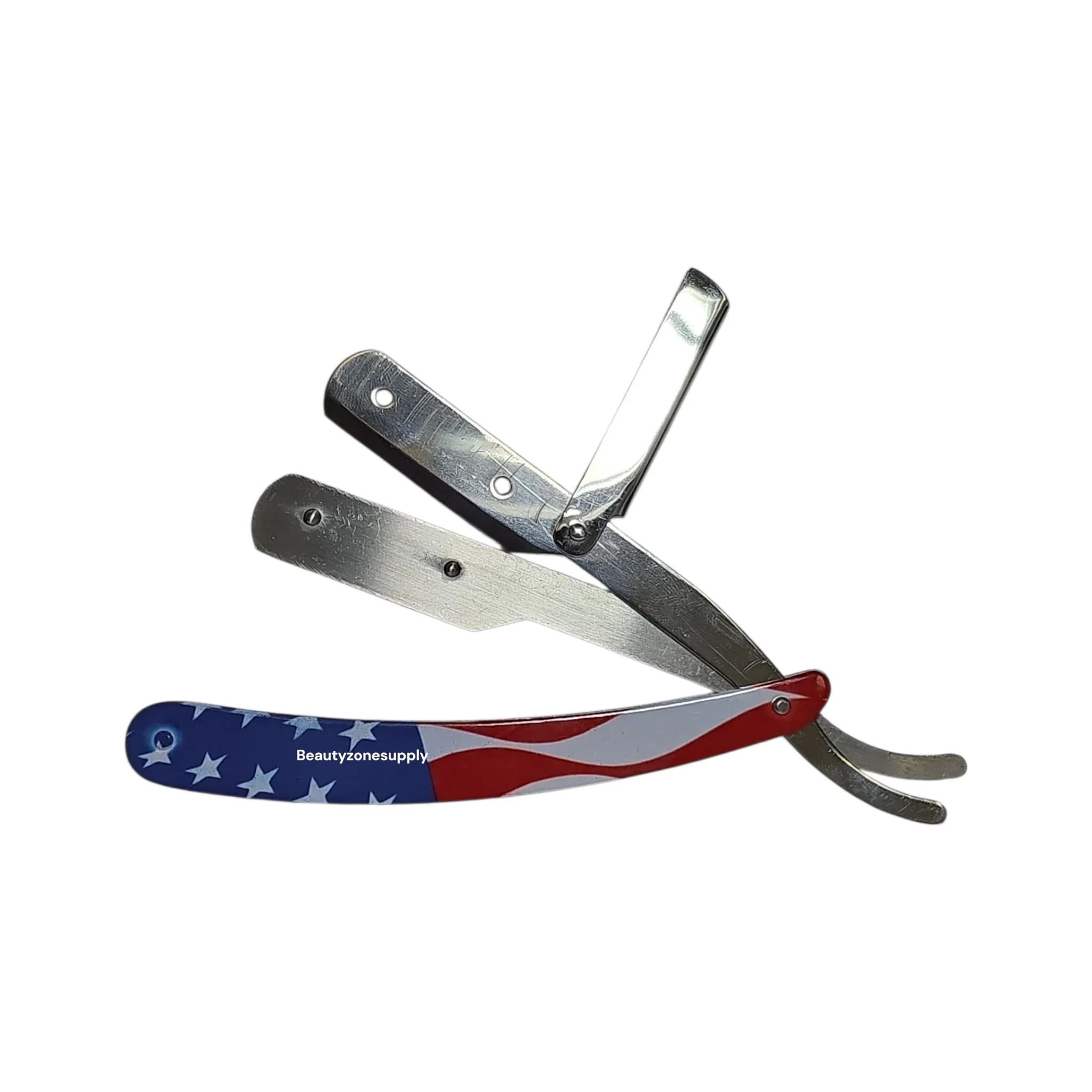 Monika Straight Edge Razor Detailing Razor American Flag - Image 3