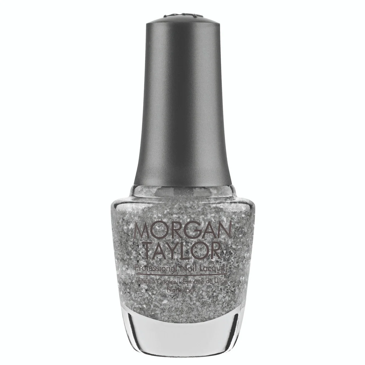 Morgan Taylor Nail Lacquer Silver In My Stockings 15 mL .5 fl oz #3110279