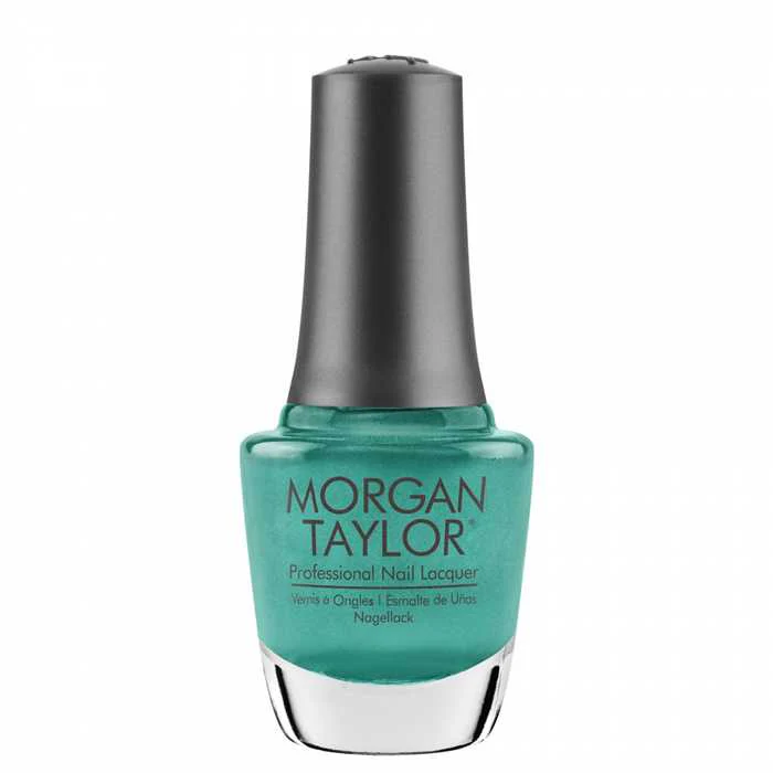Morgan Taylor Nail Lacquer Sir Teal to you 15 mL .5 fl oz #3110347