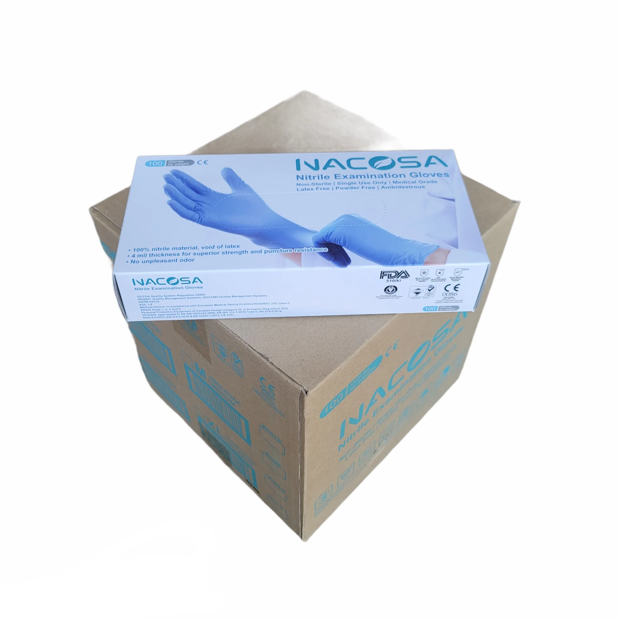 Nacosa Nitrile Examination Gloves - Image 3