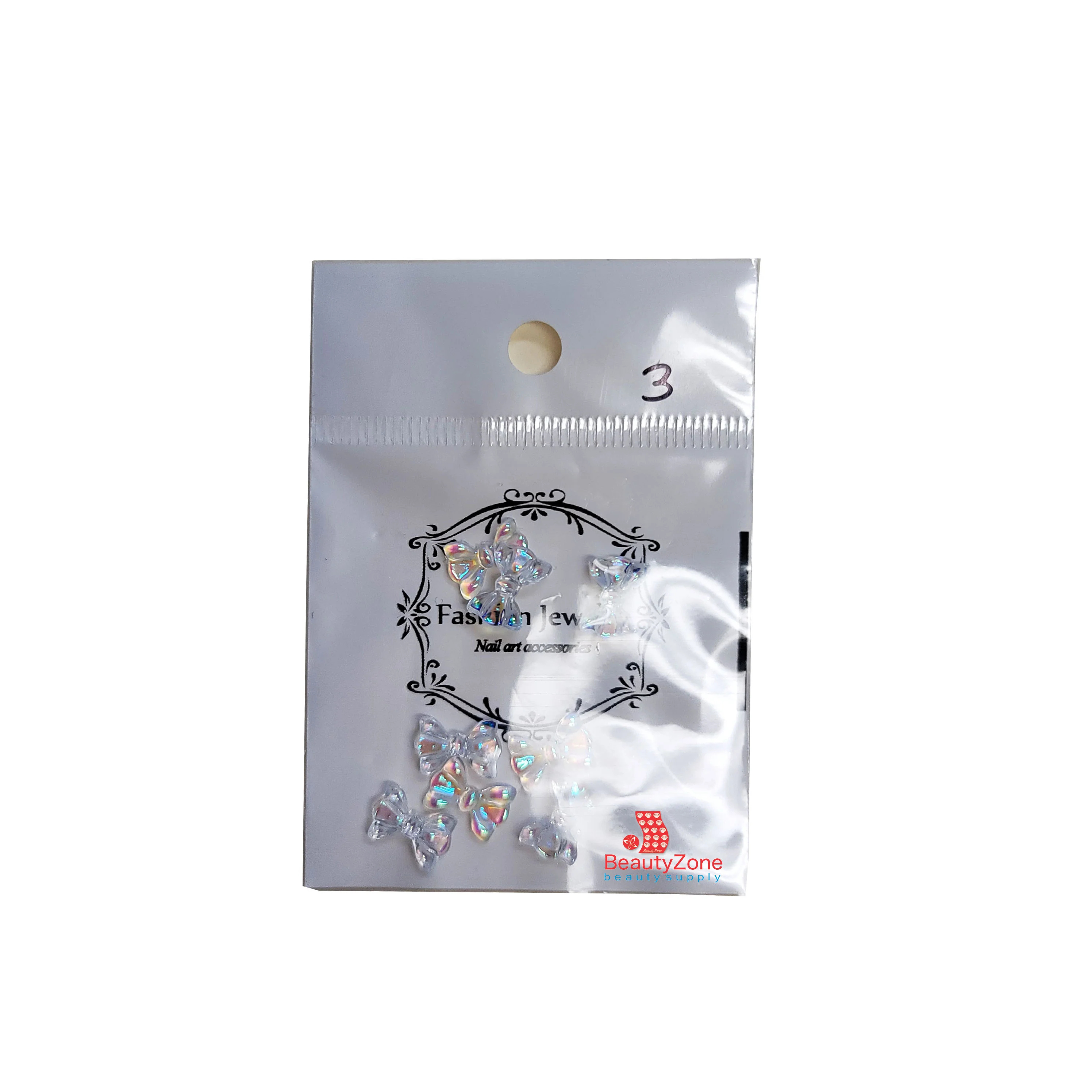 Nail Art Butterfly  3d Decoration (8 pcs / Bag) - Image 3