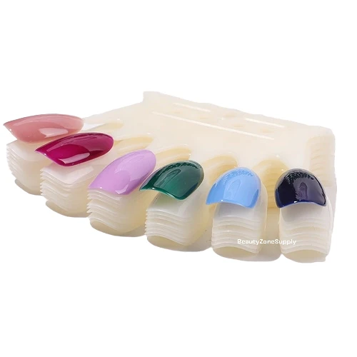 Nail Polish Color 10 Chart 60 tips Swatches Natural - Image 2