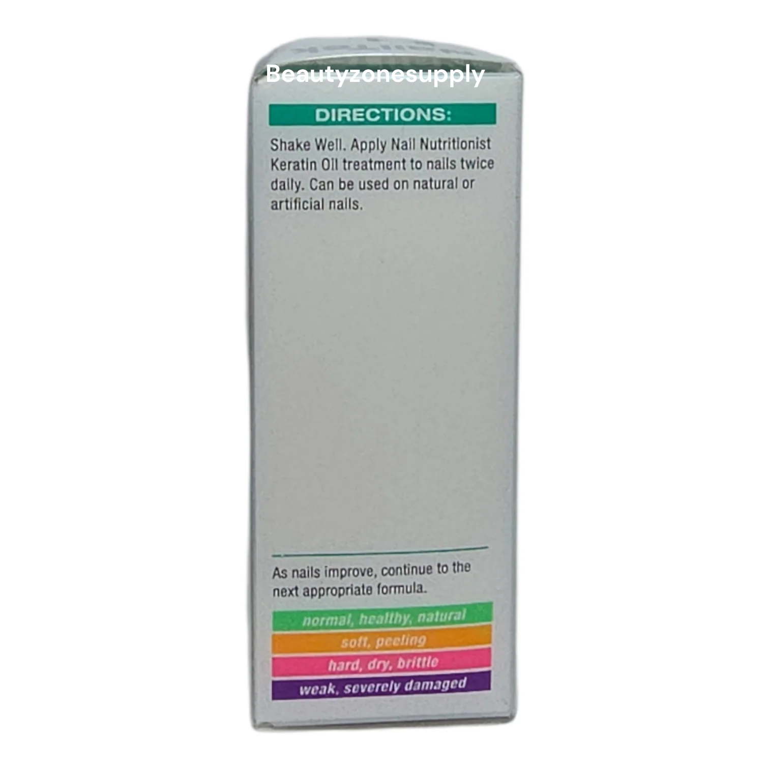 Nail Tek Nail Nutritionist Keratin Weak, Damaged Nails 0.5 oz 37830 - Image 2