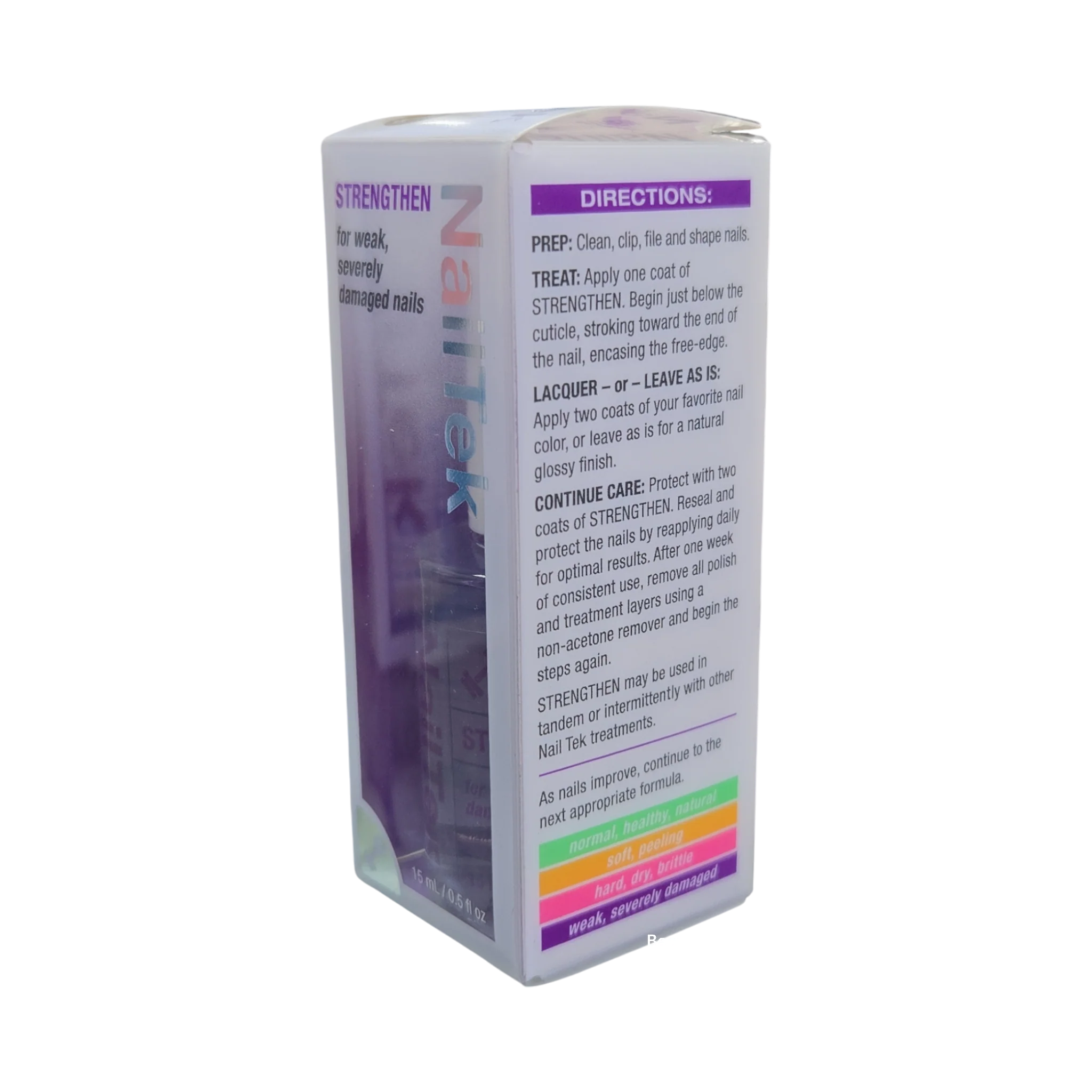 Nail Tek Strengthen 4 For Weak Severely Damaged Nails 0.5 OZ #37827 - Image 3