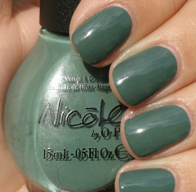 Nicole Nail Polish by OPI - Green up your act! 0.5 fl oz #NI370