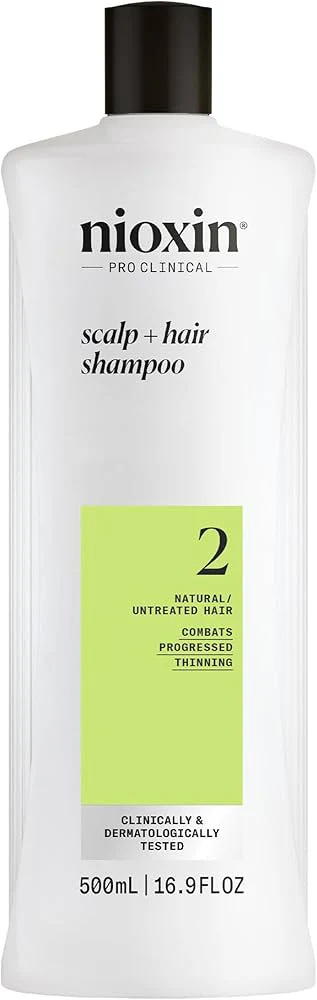 Nioxin Pro Clinical System 2 Scalp + Hair Shampoo 16.9 oz