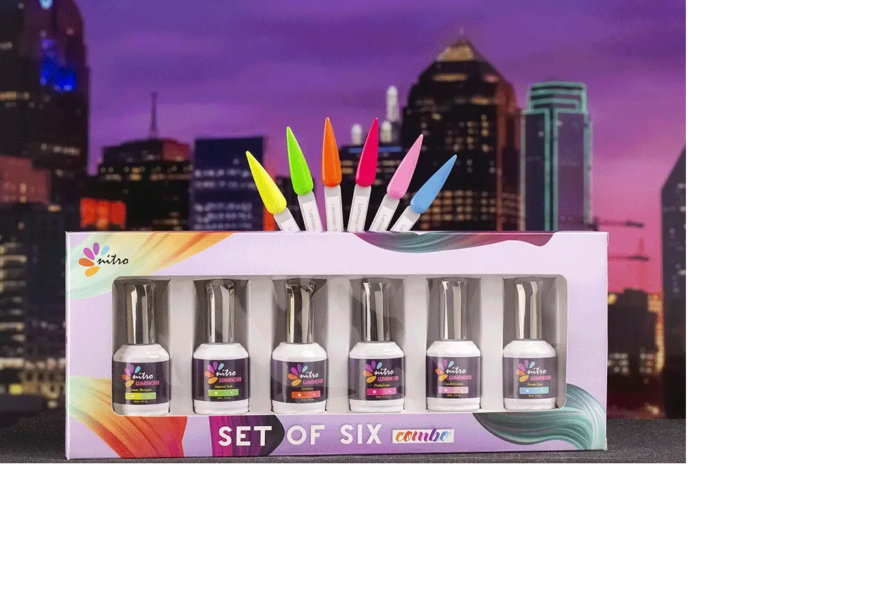 Nitro Luminous Gel Glow in the Dark Set of 6 - Image 4