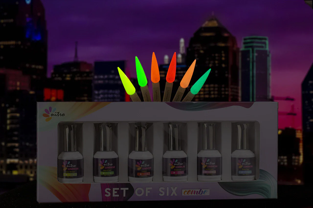 Nitro Luminous Gel Glow in the Dark Set of 6 - Image 5