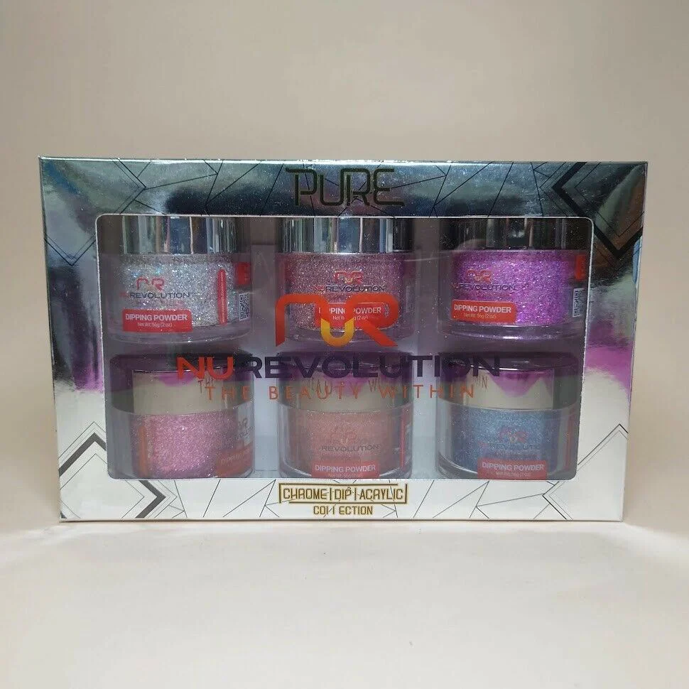 NuRevolution Acrylic/Dipping Powder/Gel Color Kit [Holo/Chrome/Mood/Magnet] SALE - Image 10