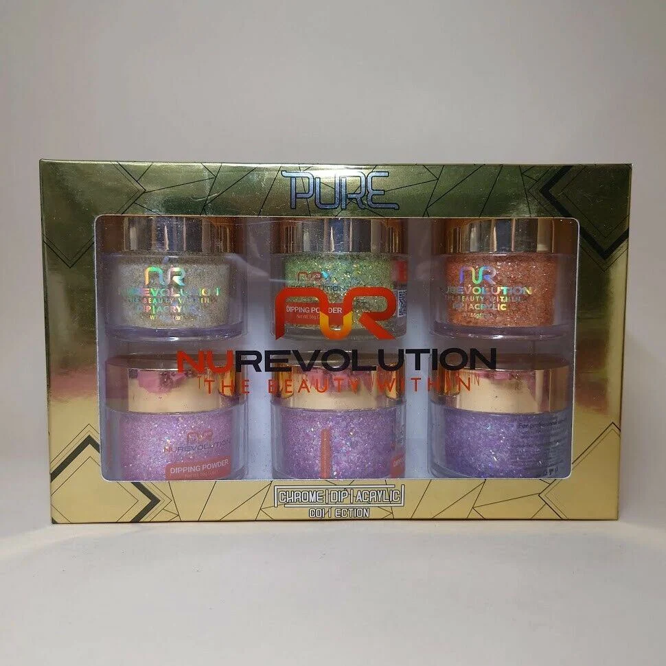 NuRevolution Acrylic/Dipping Powder/Gel Color Kit [Holo/Chrome/Mood/Magnet] SALE - Image 11