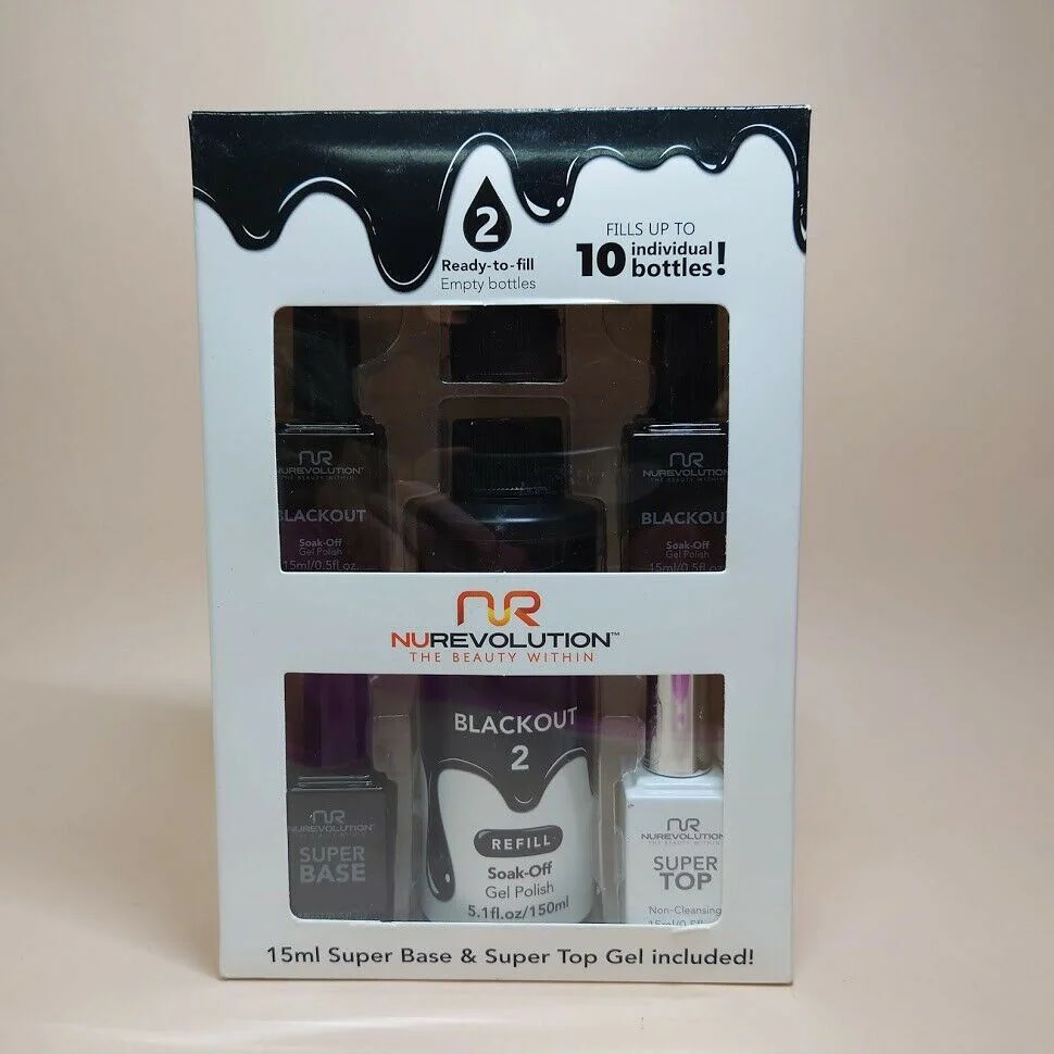 NuRevolution Acrylic/Dipping Powder/Gel Color Kit [Holo/Chrome/Mood/Magnet] SALE - Image 3
