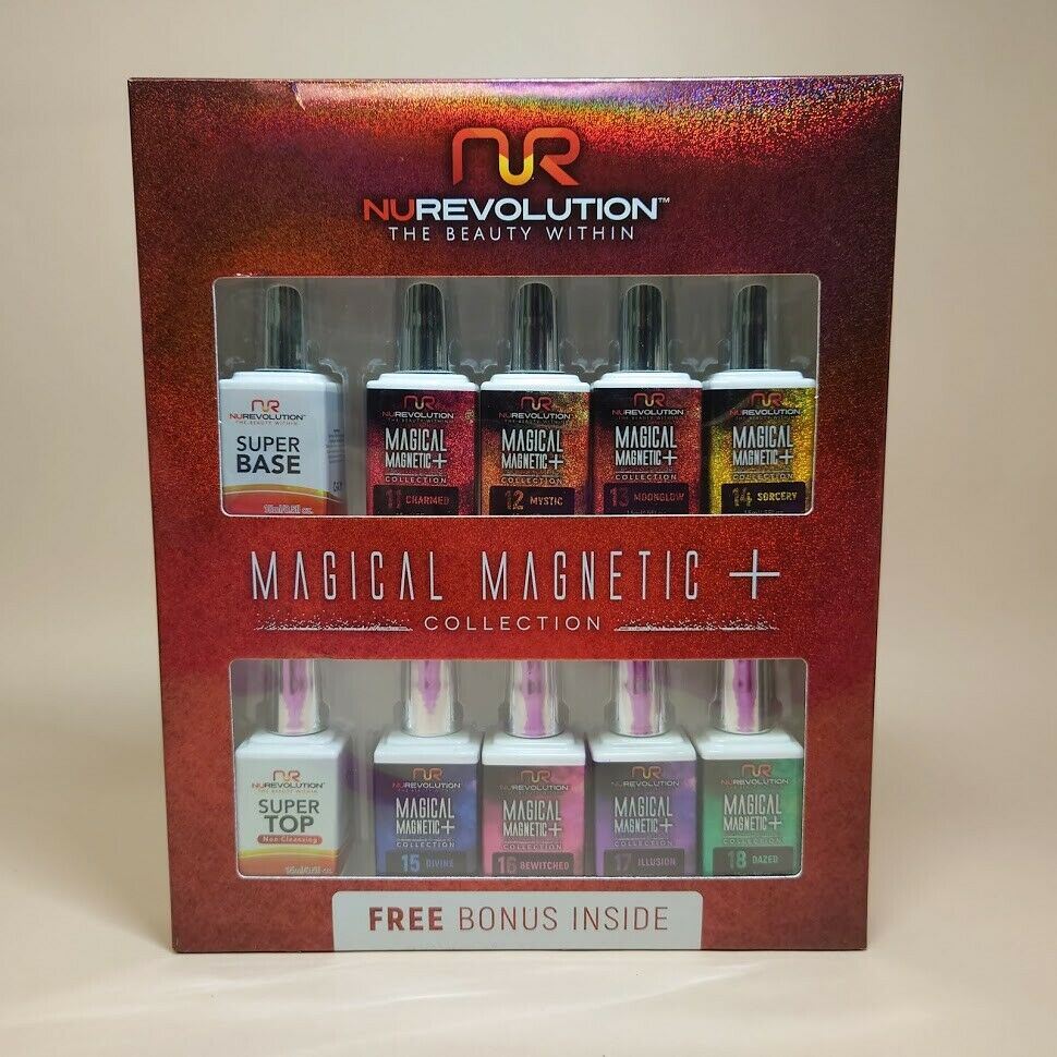 NuRevolution Acrylic/Dipping Powder/Gel Color Kit [Holo/Chrome/Mood/Magnet] SALE - Image 5