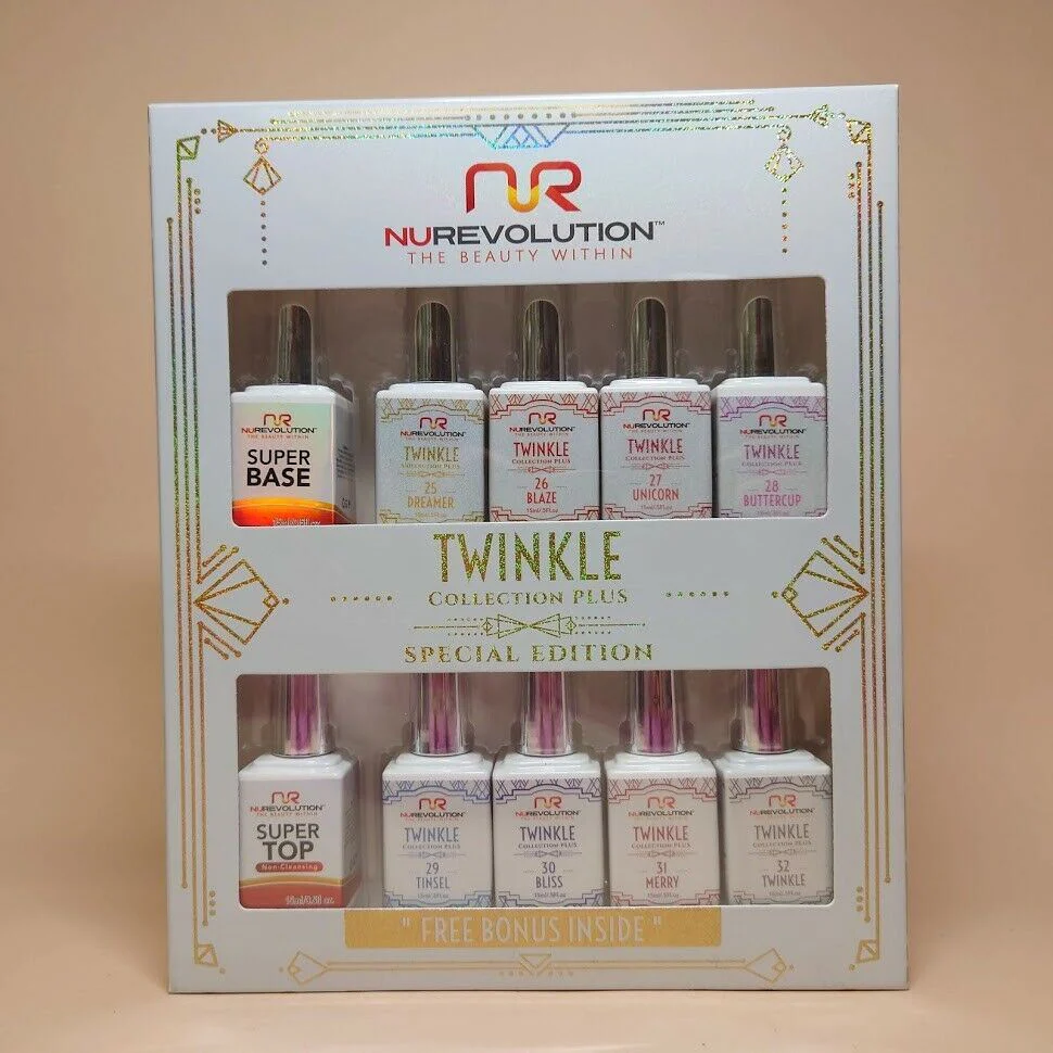 NuRevolution Acrylic/Dipping Powder/Gel Color Kit [Holo/Chrome/Mood/Magnet] SALE - Image 6