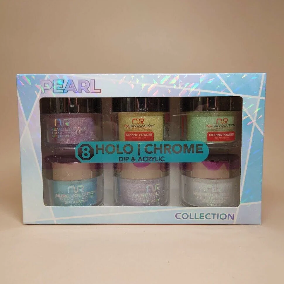NuRevolution Acrylic/Dipping Powder/Gel Color Kit [Holo/Chrome/Mood/Magnet] SALE - Image 9