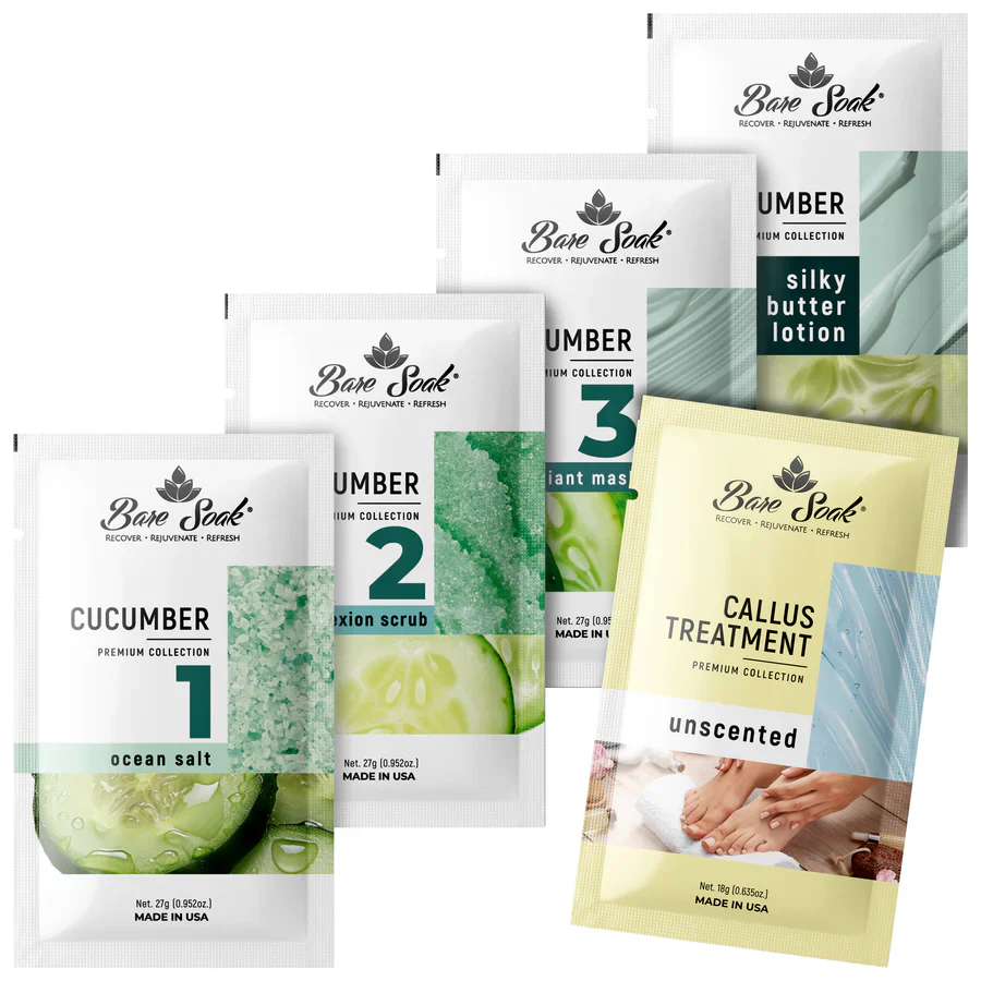 Nurevolution Bare Soak 5 Step Case 50 kits - Cucumber - Image 2