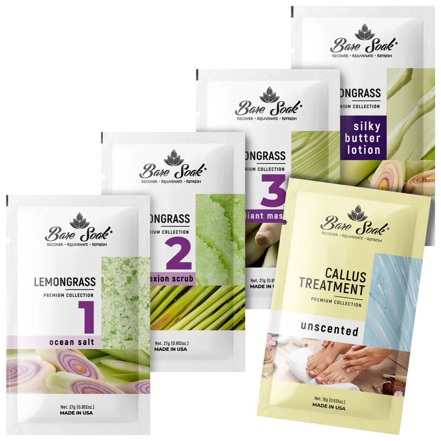 Nurevolution Bare Soak 5 Step Case 50 kits - Lemongrass - Image 2