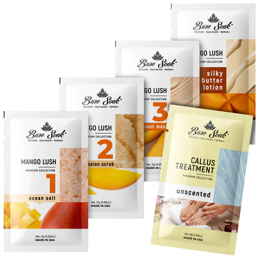 Nurevolution Bare Soak 5 Step Case 50 kits - Mango Lush - Image 2