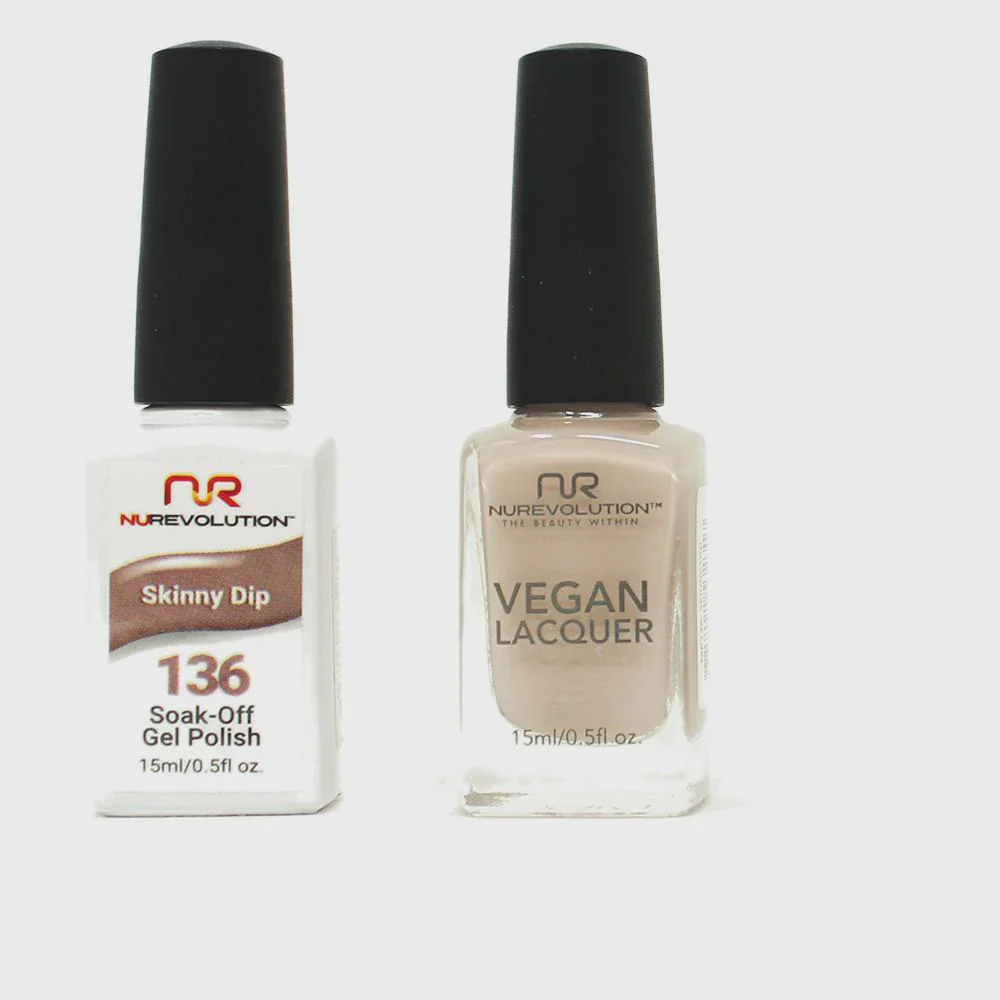 Nurevolution Gel & Polish #136 Skinny Dip