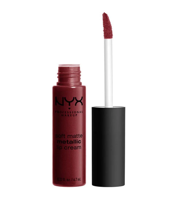 NYX SOFT MATTE METALLIC LIP CREAM - BUDAPEST #SMMLC04