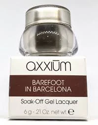 OPI Axxium Soak-Off Gel Barefoot In Barcelona .21 oz