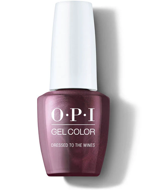 OPI Gel Polish Dressed to the Wines 0.5 oz #HPM04 - Image 4