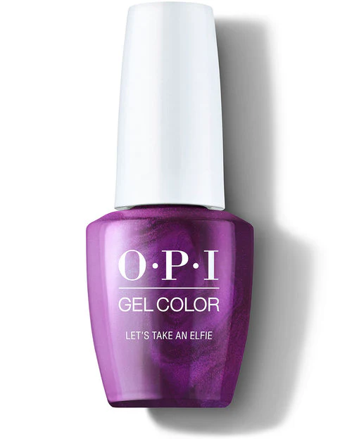 OPI Gel Polish Let's Take an Elfie 0.5 oz #HPM09 - Image 4