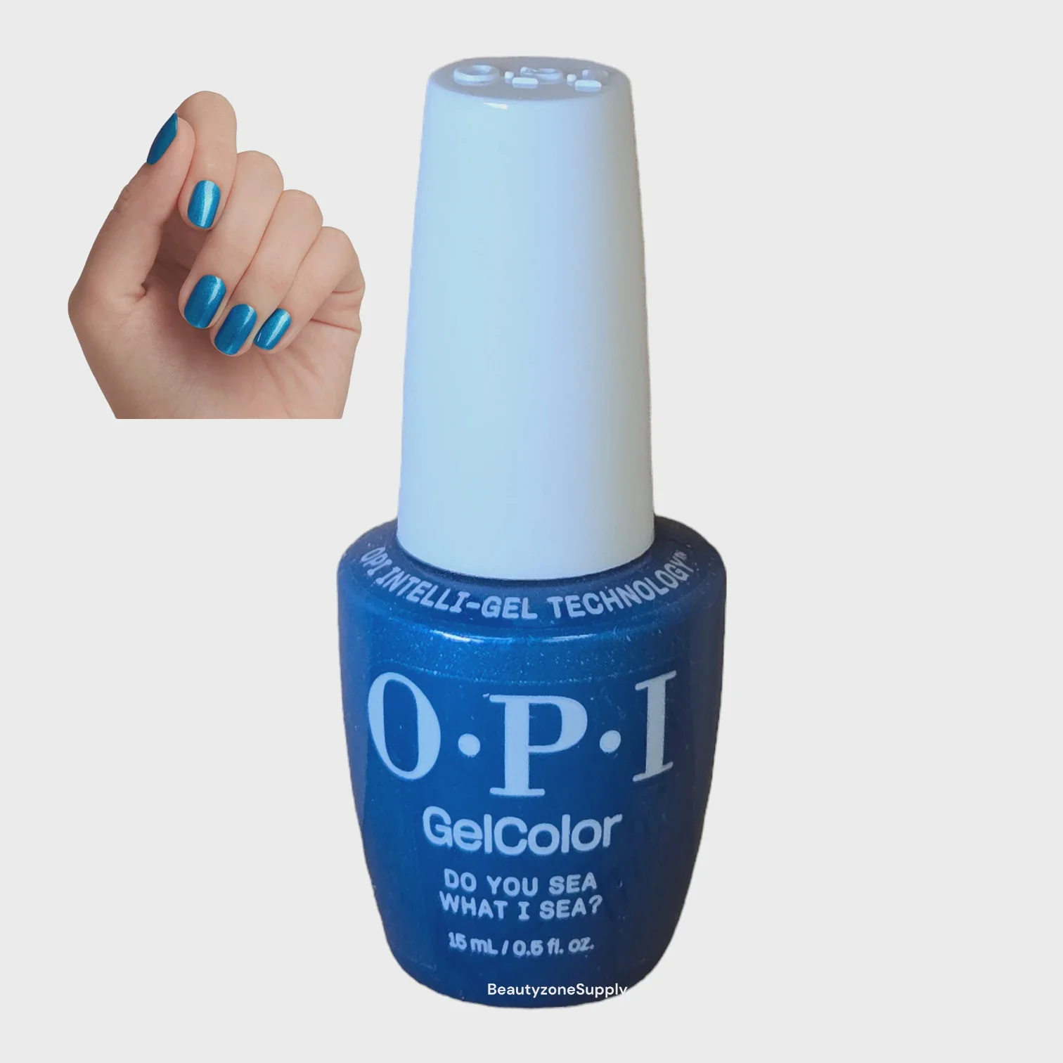 OPI GelColor Inteli-Gel Do You Sea What I Sea? 0.5 oz #GCF84 - Image 2