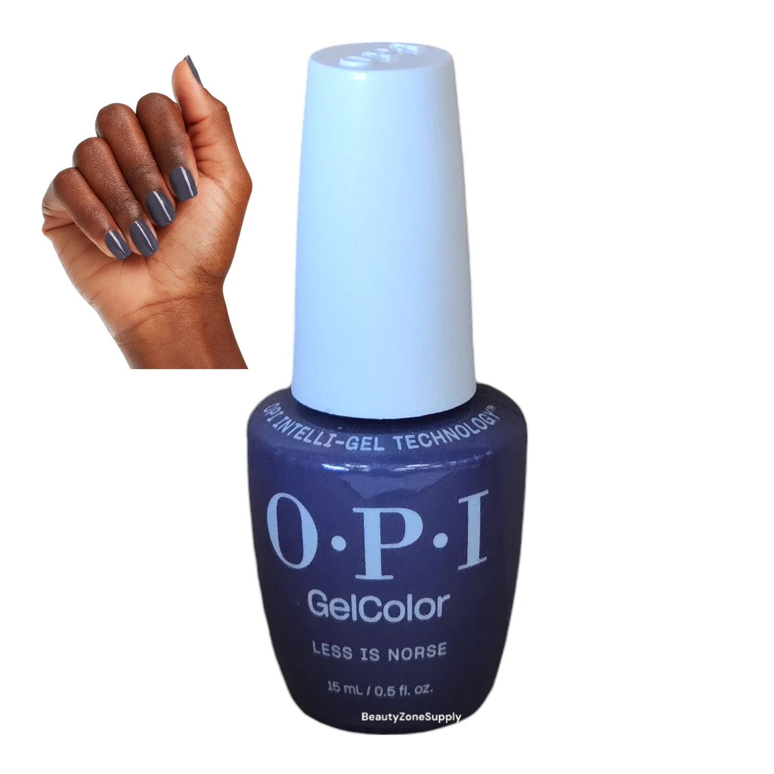 OPI GelColor Inteli-Gel Less is Norse 0.5 oz #GCI59 - Image 2