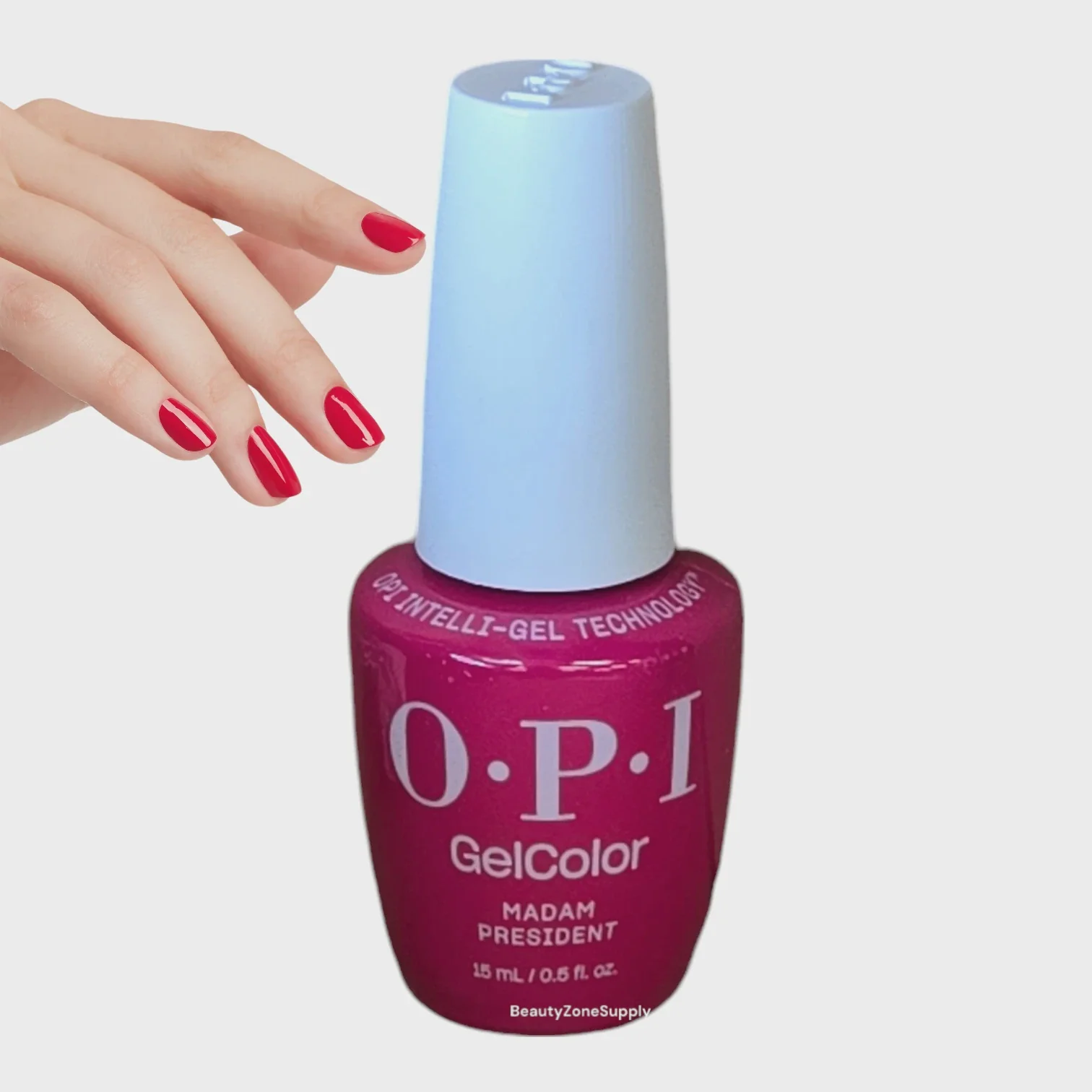 OPI GelColor Inteli-Gel Madam President 0.5 oz #GCW62 - Image 2