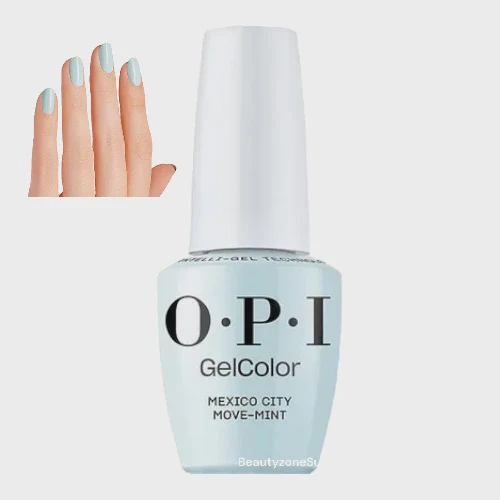 OPI GelColor Inteli-Gel Mexico City Move-mint 0.5 oz #GCM83 - Image 2