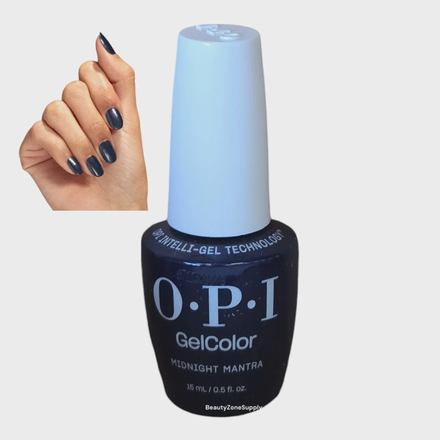 OPI GelColor Inteli-Gel Midnight Mantra 0.5 oz #GCF009 - Image 2