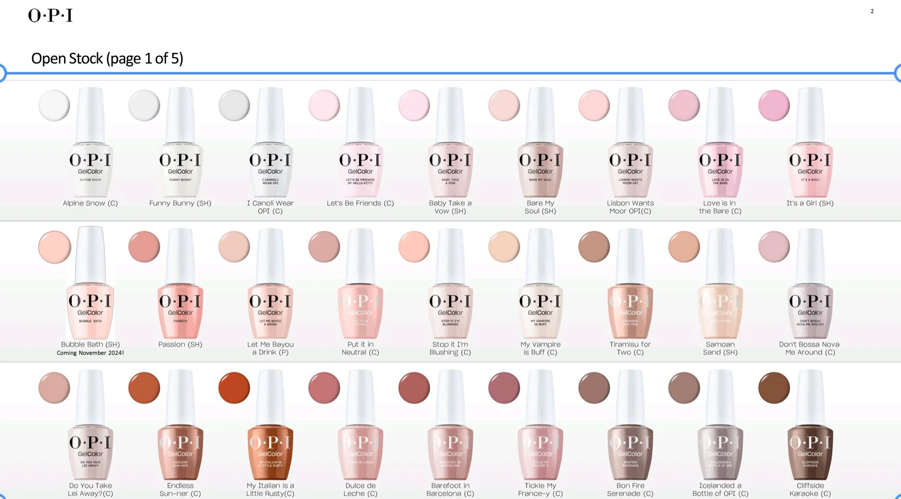 OPI GelColor Inteli-Gel Tickle My France-y 0.5 oz #GCF16 - Image 2